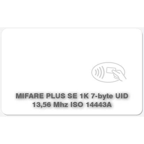 Смарт карта NXP MIFARE Plus SE 1K 7B UID