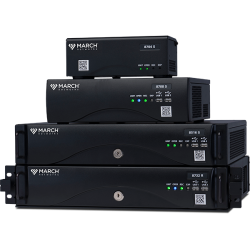 MARCH NETWORKS NVR 6400 G1HDD 2x2TB EDGE 32CH видеорегистратор
